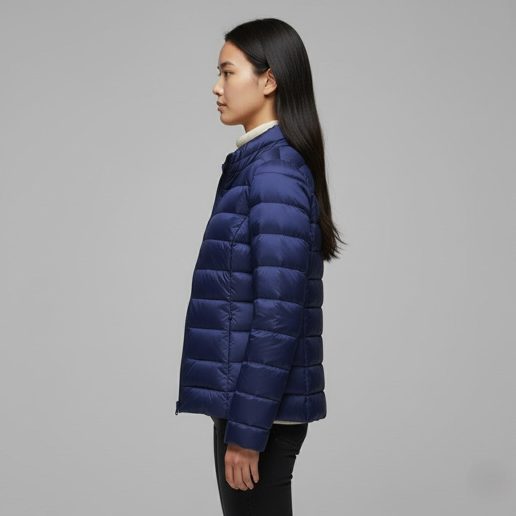 Cleo Women's Black Puffer Jacket | Ultra-Light Insulation, Stylish Winter Coat 1