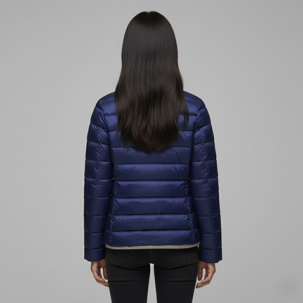 Cleo Women's Black Puffer Jacket | Ultra-Light Insulation, Stylish Winter Coat 3
