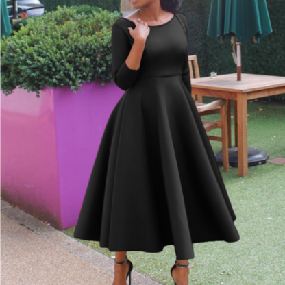 Cleo Women's Midi Dress | Classic A-Line for Weddings 6