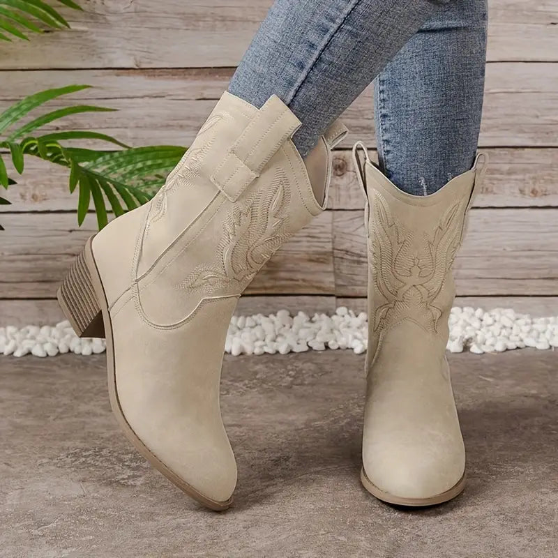 Cora Women's Cowgirl Boots | Heeled Western Style, All-Day Comfort 1