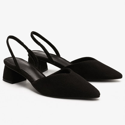 Cora Women's Sandals | Elegant Closed Toe, Low Heel 0