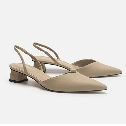 Cora Women's Sandals | Elegant Closed Toe, Low Heel 2