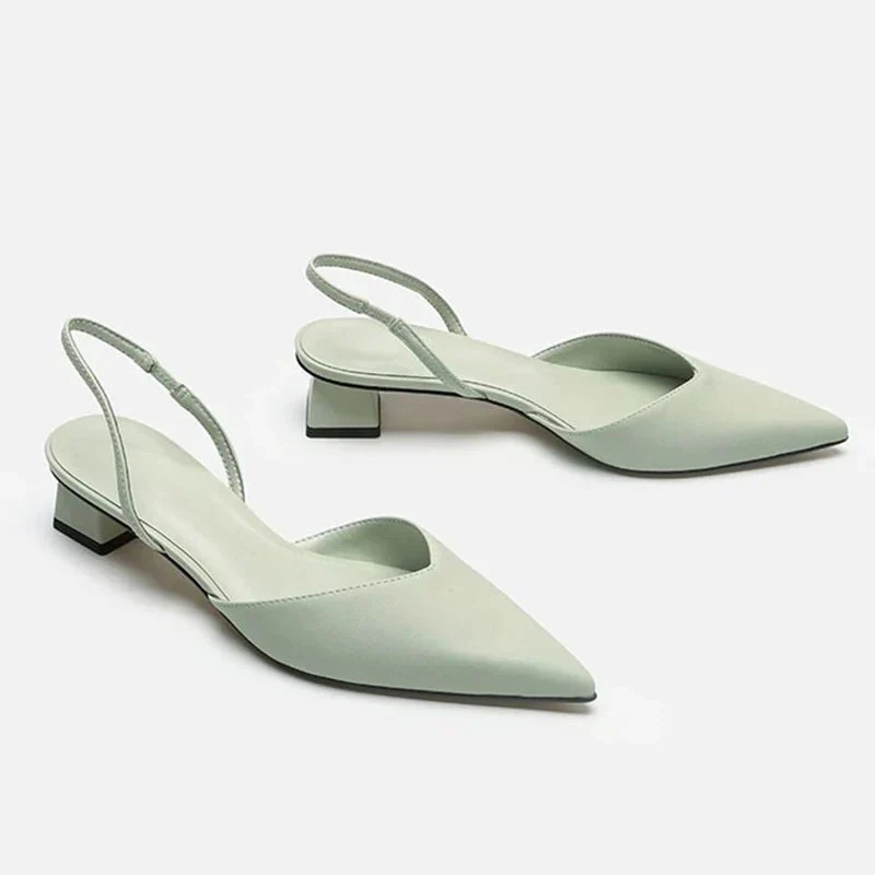 Cora Women's Sandals | Elegant Closed Toe, Low Heel 3