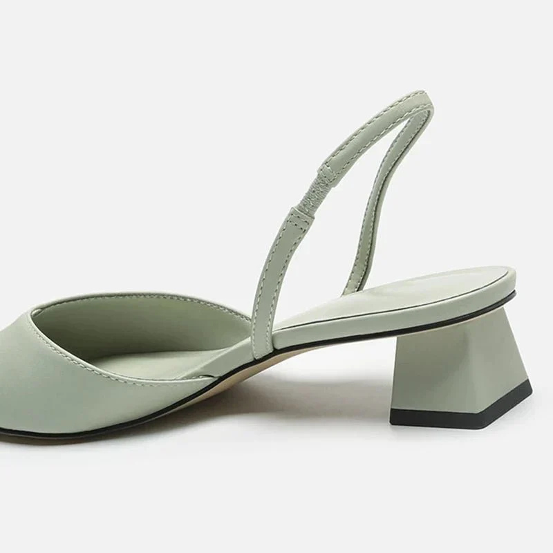 Cora Women's Sandals | Elegant Closed Toe, Low Heel 4