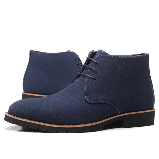 Cris Men's Black Ankle Boots | Comfortable Leather, Casual Style 1