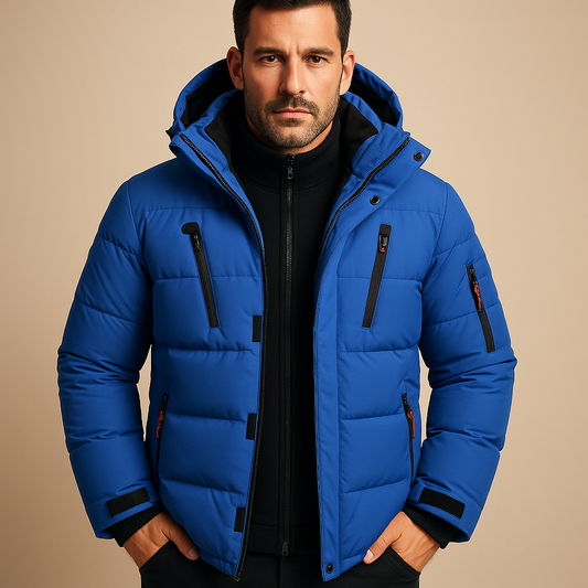 Cris Men’s Heavy-Duty Winter Jacket | Insulated, Hooded 0