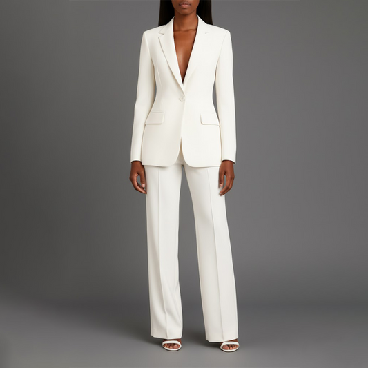 Crisella Women's Suit | Tailored Blazer & Slim-Fit Trousers 0
