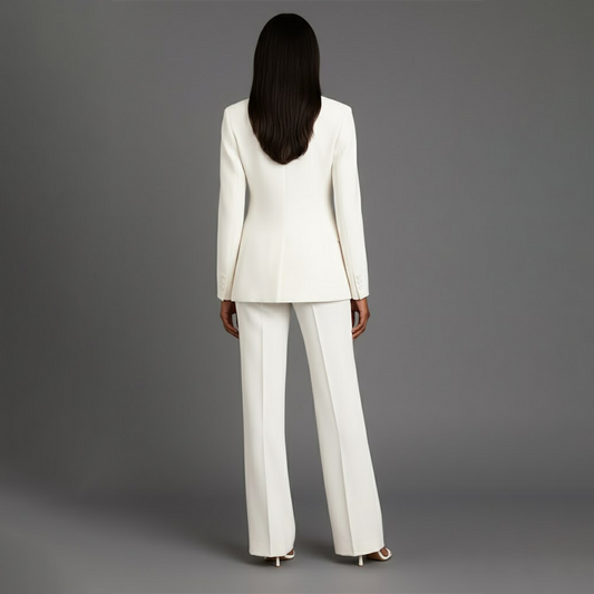 Crisella Women's Suit | Tailored Blazer & Slim-Fit Trousers 1