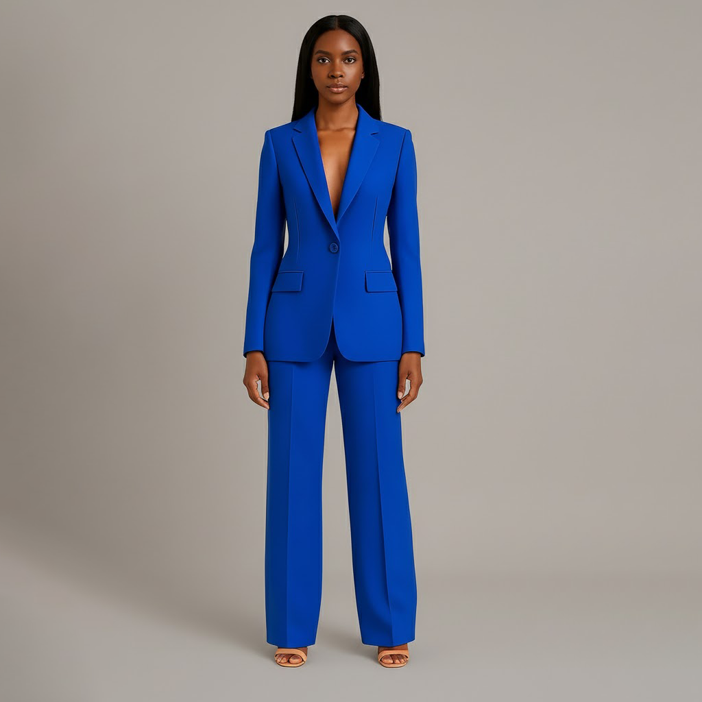 Crisella Women's Suit | Tailored Blazer & Slim-Fit Trousers 10