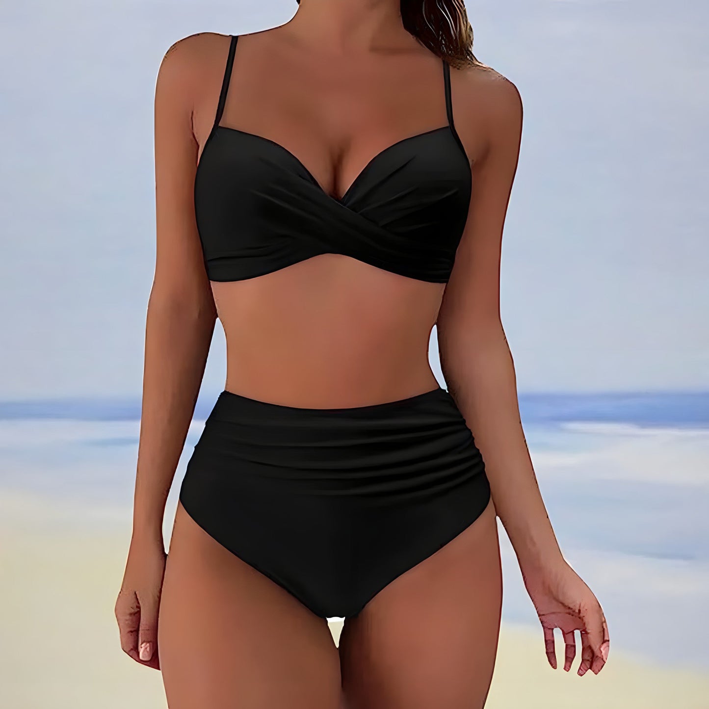Daisy Women's Bikini Set | High-Waisted, Stylish Swimwear for Women 1