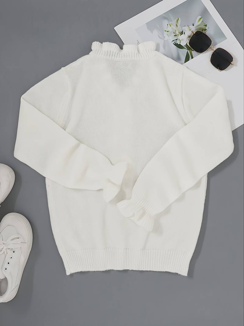Daisy Women's Blouse | Ruffle Detailing, Elegant Style 1