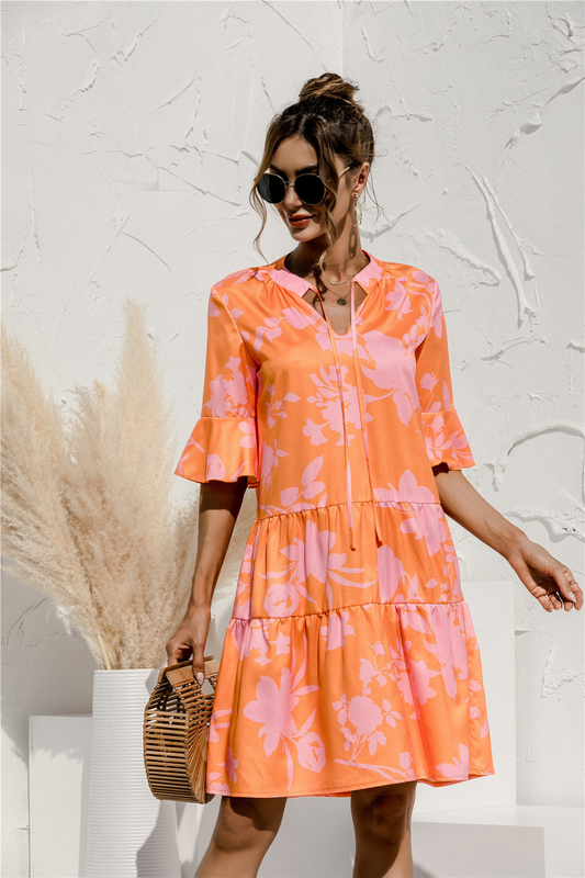 Daisy Women's Summer Dress | Flattering Drop Waist Design 1