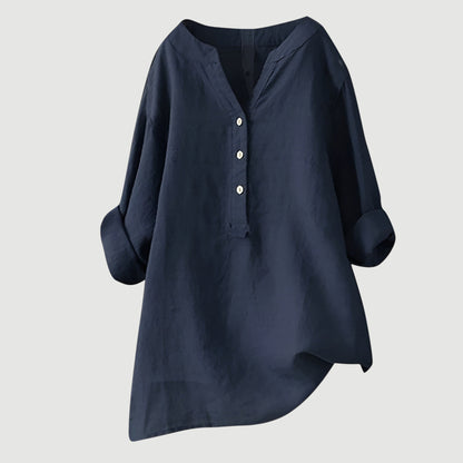 Daisy Women's Top | Breezy Linen Blouse for Effortless Style 16