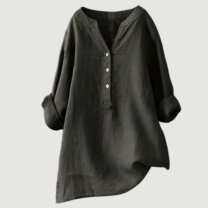 Daisy Women's Top | Breezy Linen Blouse for Effortless Style 9