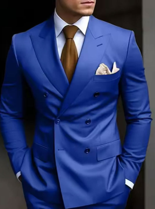 Dante Men's Formal Suit | Double-Breasted Elegance 4