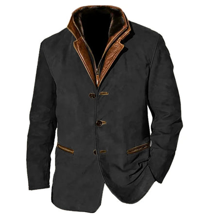 Dante Men's Jacket | Vintage Button Down, Classic Comfort 4