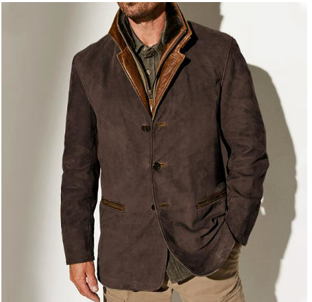 Dante Men's Jacket | Vintage Button Down, Classic Comfort 6
