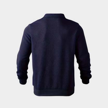 Dante Men's Quarter Zip Top | Premium Textured Fabric 6