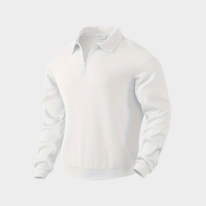 Dante Men's Quarter Zip Top | Premium Textured Fabric 9