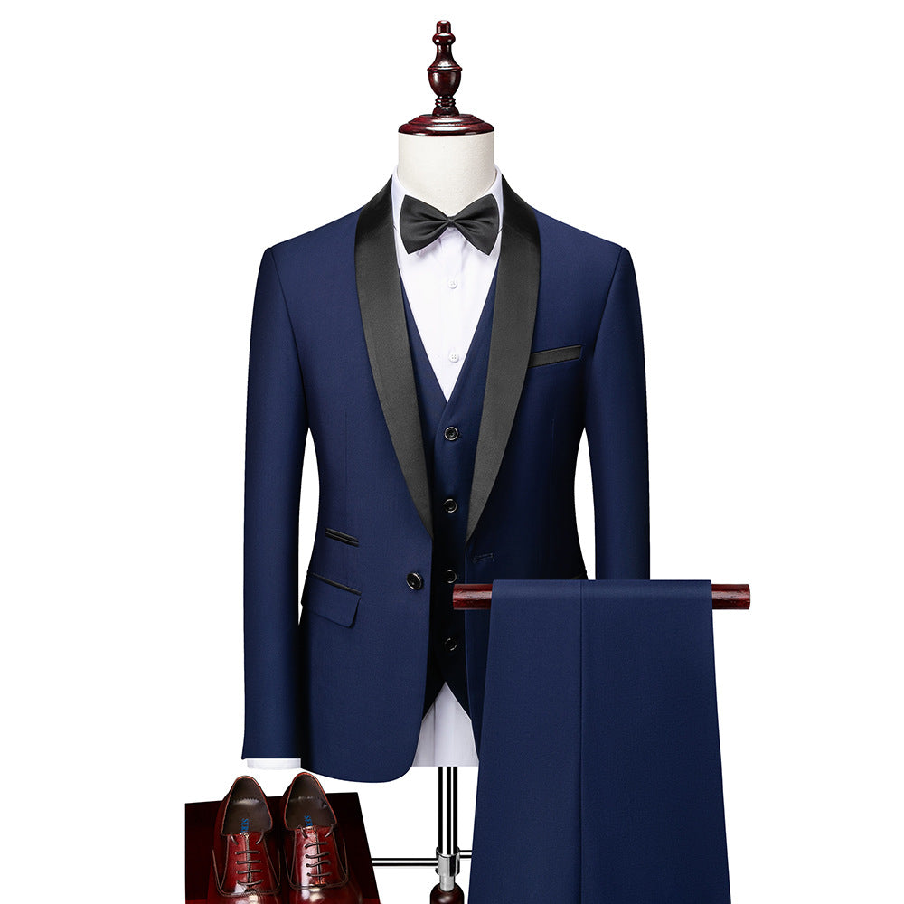 Dapper Men's Suit | Three-Piece Slim Fit, Modern Style for Weddings and Formal Events 2