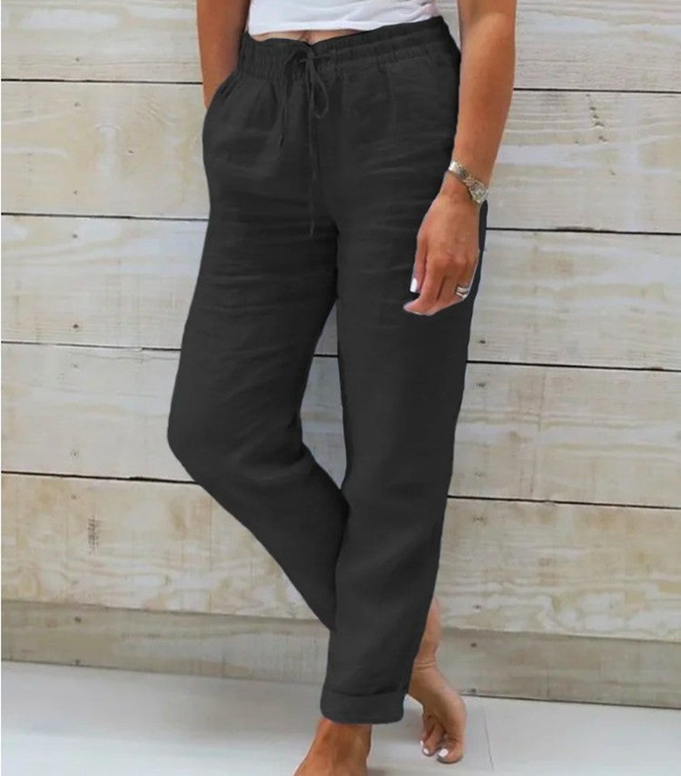 Dara Women's Trousers | Relaxed Fit, Casual Comfort 3