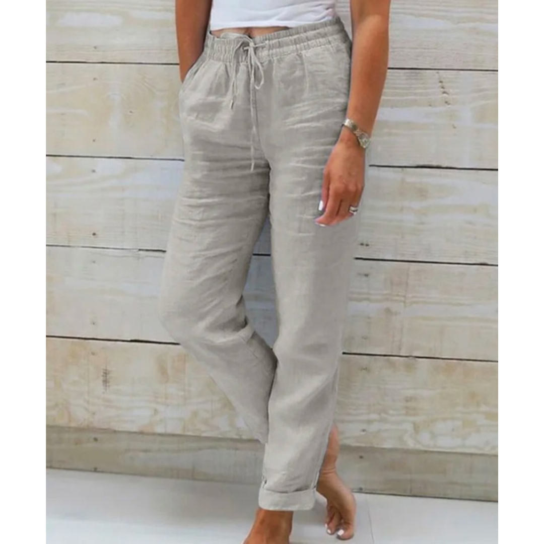 Dara Women's Trousers | Relaxed Fit, Casual Comfort 5