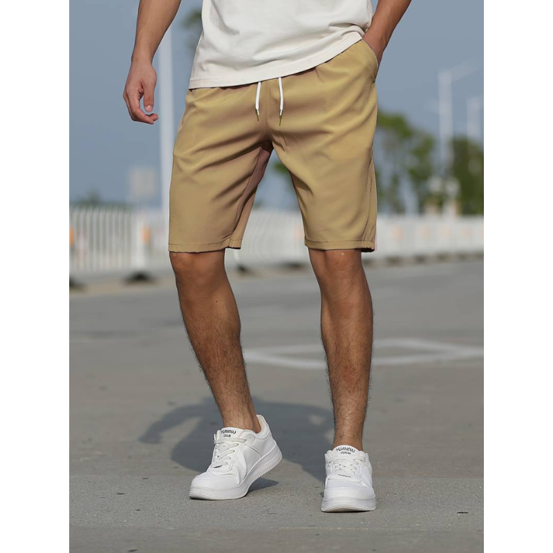 Dare Men's Casual Shorts | Adjustable Drawstring, Relaxed Fit 4