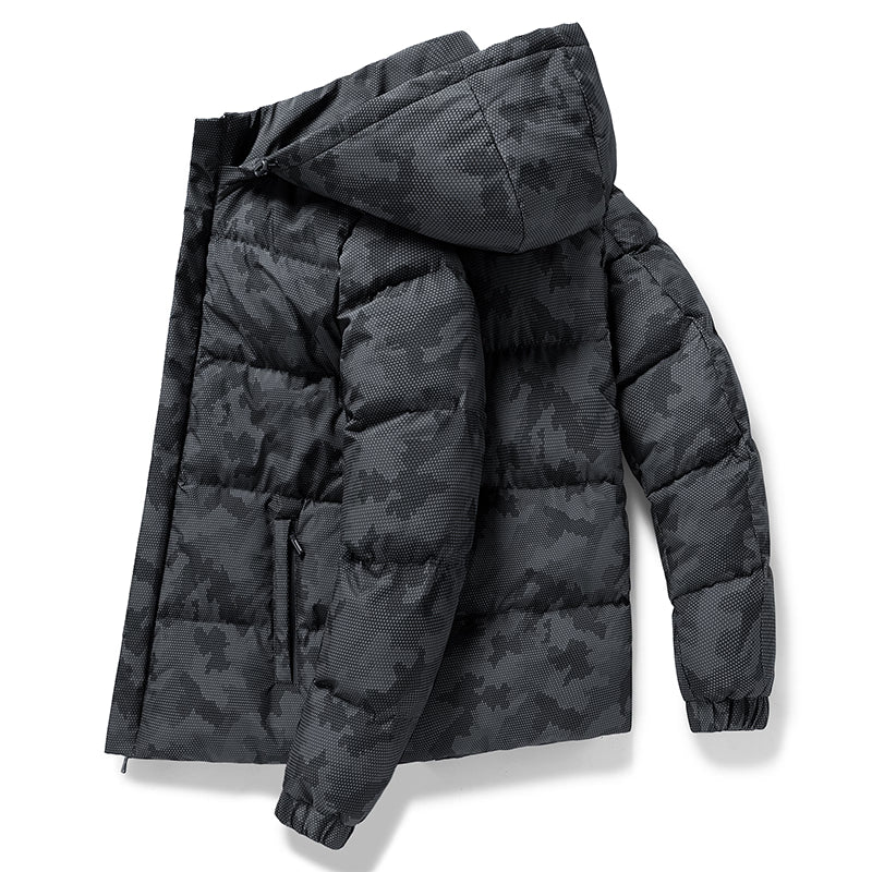 Dare Men's Ski Jacket | Mountain Print, Functional Design 1
