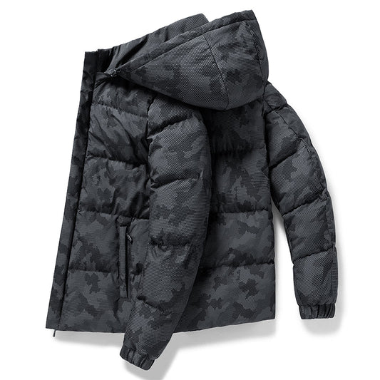 Dare Men's Ski Jacket | Mountain Print, Functional Design 1