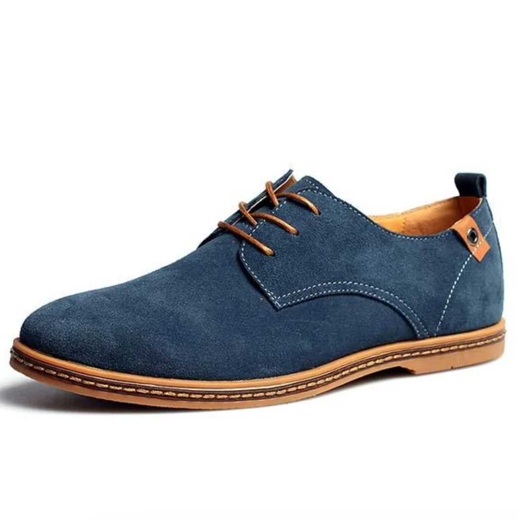 Darian Men's Derby Shoes | Suede, Textured Finish 0