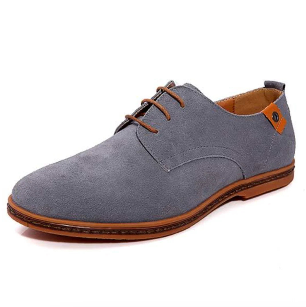 Darian Men's Derby Shoes | Suede, Textured Finish 5