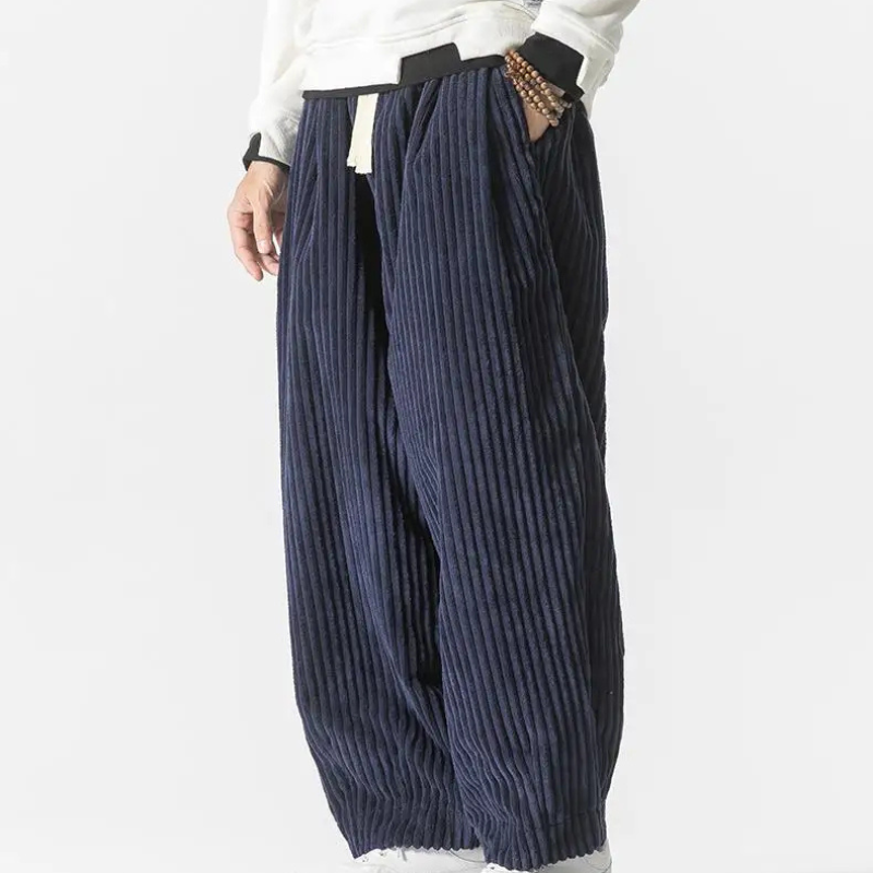 Darnell Men's Loose Fit Pants | Comfortable Corduroy 3