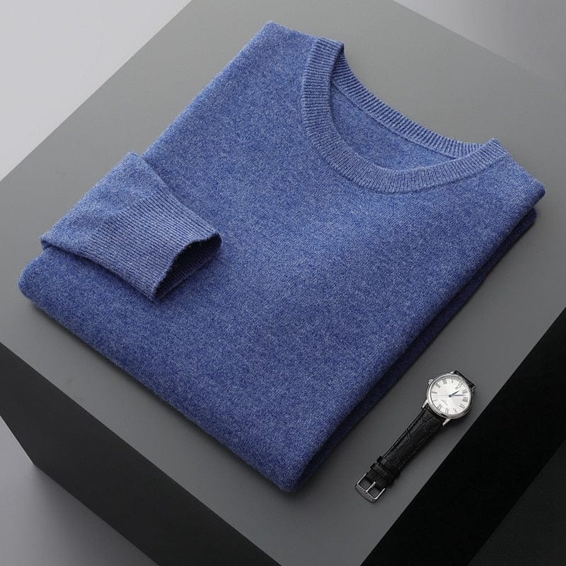 Darren Men's Pullover Sweater | Classic Comfort, Minimalist Design 0