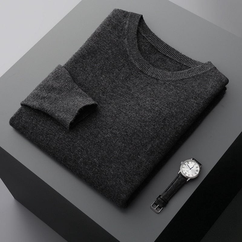 Darren Men's Pullover Sweater | Classic Comfort, Minimalist Design 1