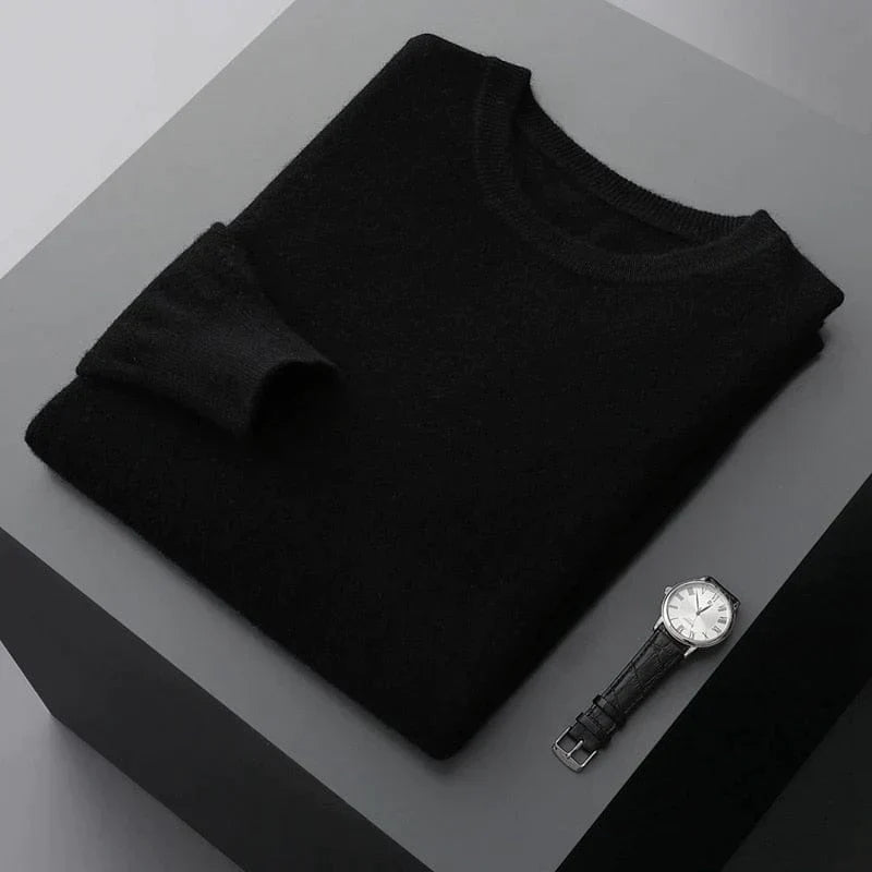 Darren Men's Pullover Sweater | Classic Comfort, Minimalist Design 2