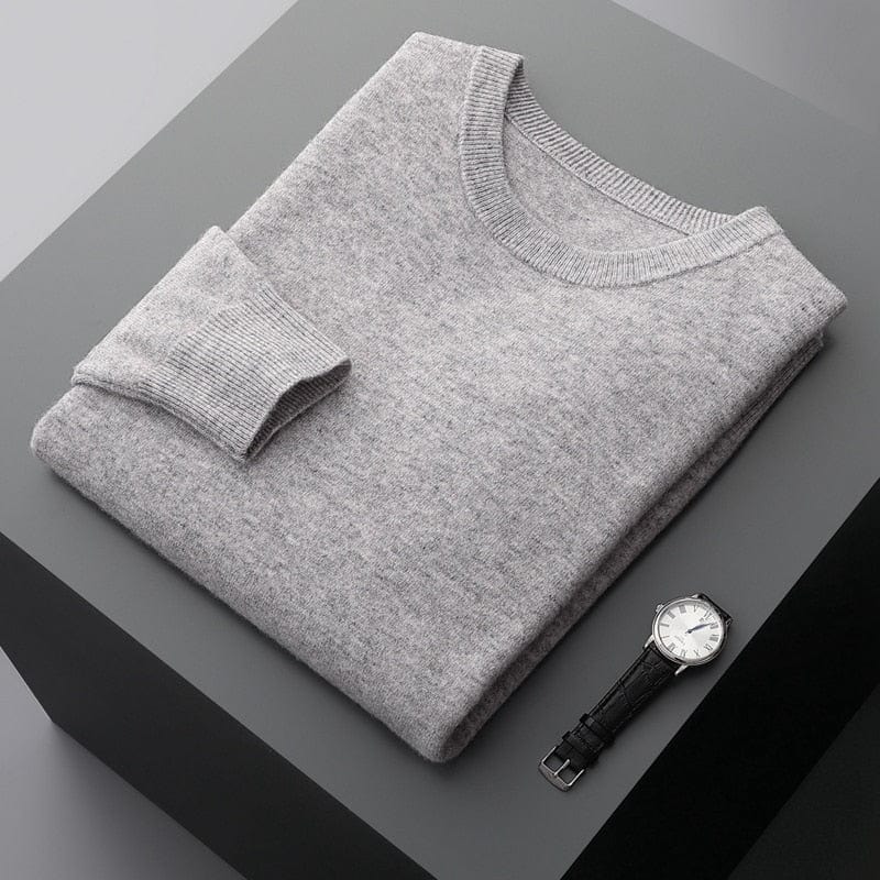 Darren Men's Pullover Sweater | Classic Comfort, Minimalist Design 4