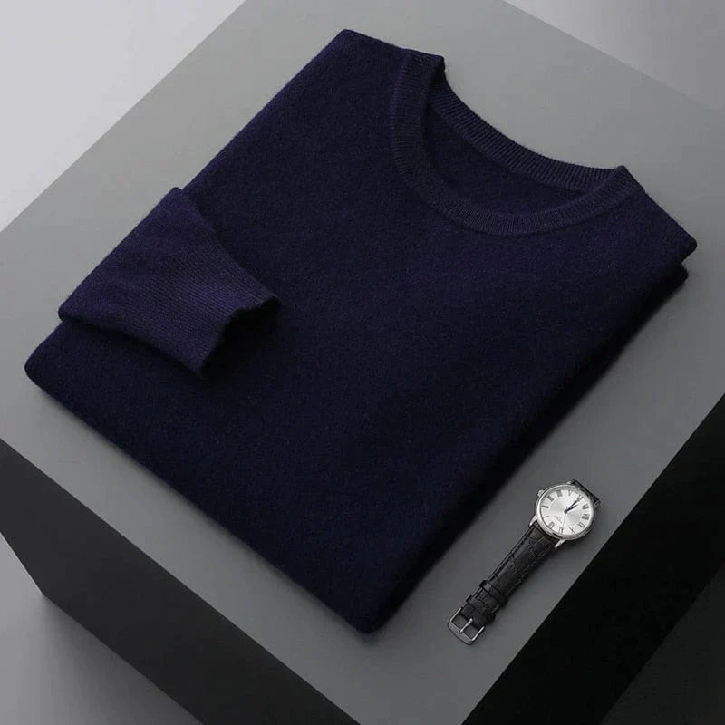 Darren Men's Pullover Sweater | Classic Comfort, Minimalist Design 6