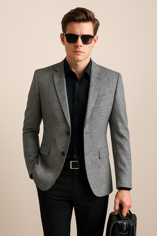 Dorian Men's Slim Blazer Jacket | Lightweight Spring Style, Casual 0