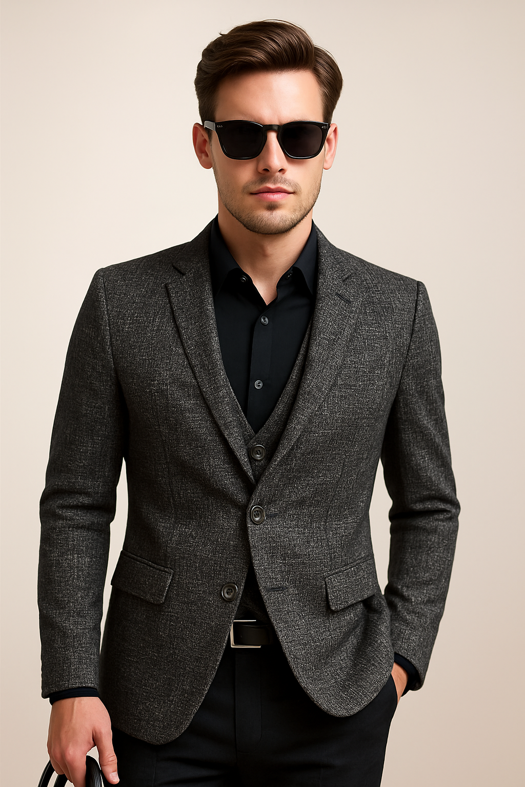 Dorian Men's Slim Blazer Jacket | Lightweight Spring Style, Casual 2
