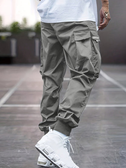 Dylan Men's Cargo Jogger Pants | Relaxed Fit with Side Pockets 2