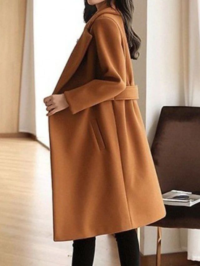 Eleanor Women's Trench Coat | Structured Silhouette, Wide Notched Lapel 1