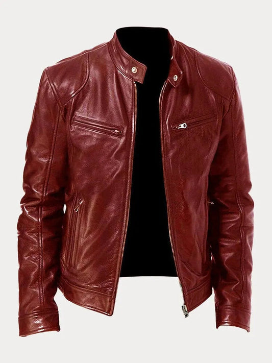 Eli Men's Jacket | Premium Leather, Moto-Inspired Design 0