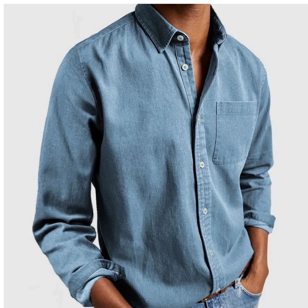 Eli Men's Long Sleeve Shirt | Timeless Design, Versatile Style 5