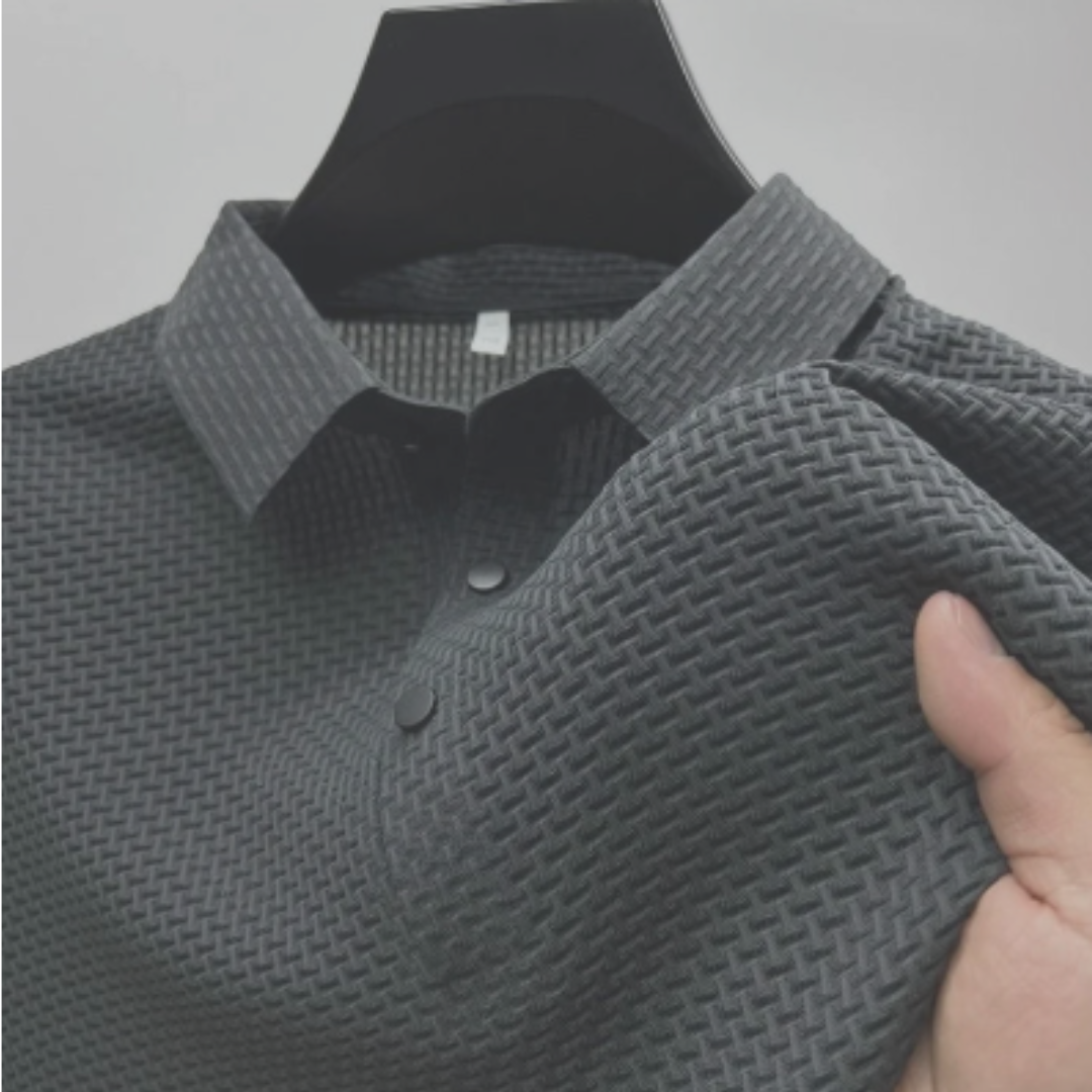 Eli Men's Polo Shirt | Structured Fit, Casual Elegance 0