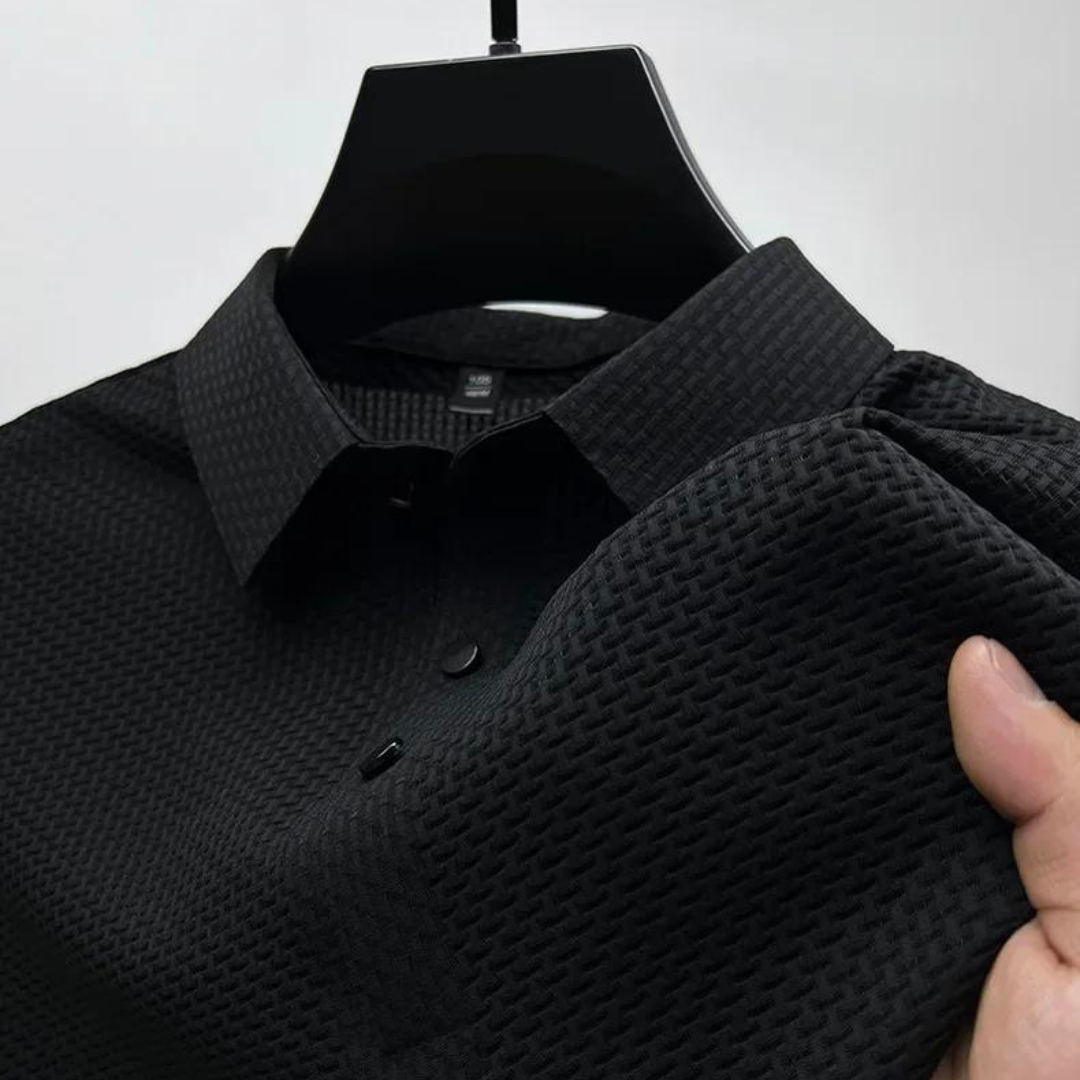 Eli Men's Polo Shirt | Structured Fit, Casual Elegance 2