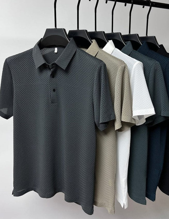 Eli Men's Polo Shirt | Structured Fit, Casual Elegance 4