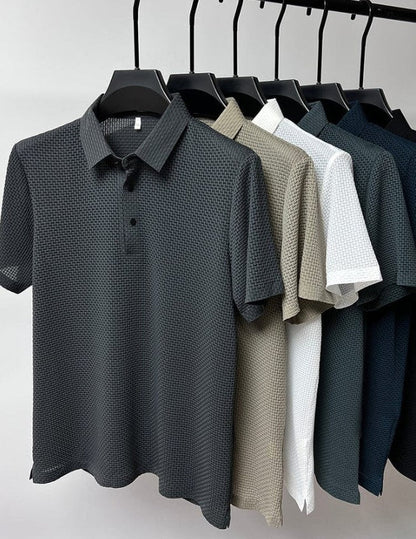Eli Men's Polo Shirt | Structured Fit, Casual Elegance 4