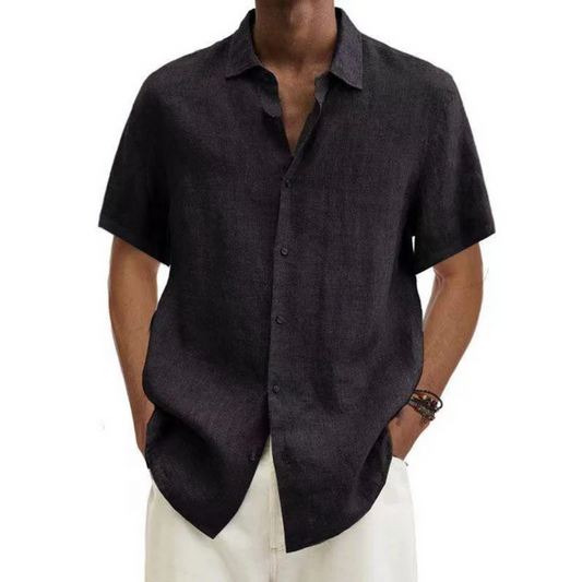 Eli Men's Short Sleeve Shirt | Classic Fit, Versatile Style 1