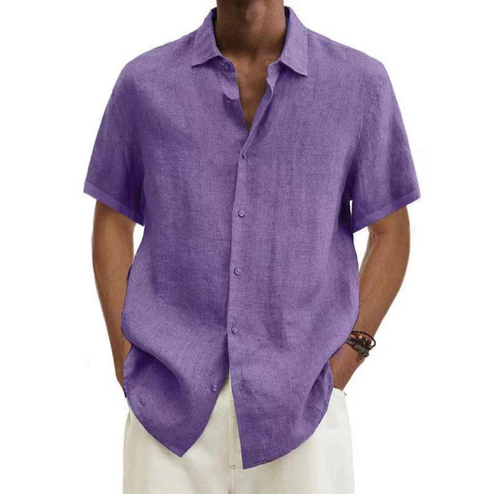 Eli Men's Short Sleeve Shirt | Classic Fit, Versatile Style 2