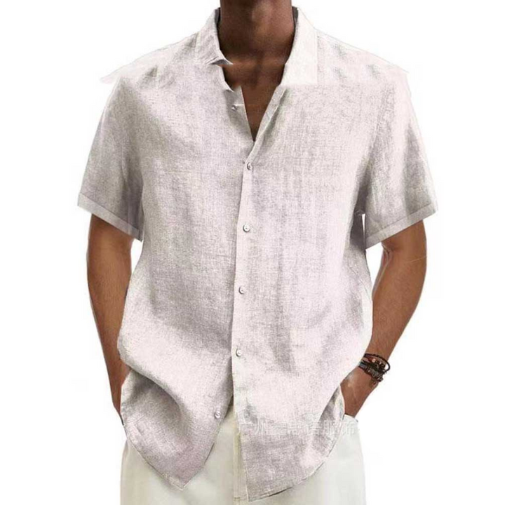 Eli Men's Short Sleeve Shirt | Classic Fit, Versatile Style 5